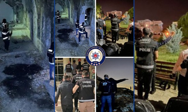 Urfada Uyuşturucu Operasyonunda Çok Sayıda Tutuklu Var;