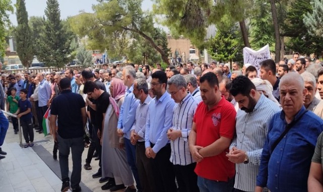 Şanlıurfalı Hasan Saklanan için Giyabi Cenaze Namazı Kılındı