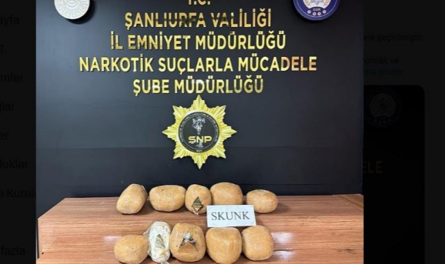 Şanlıurfa Emniyetinden Uyuşturucuya Geçit Yok