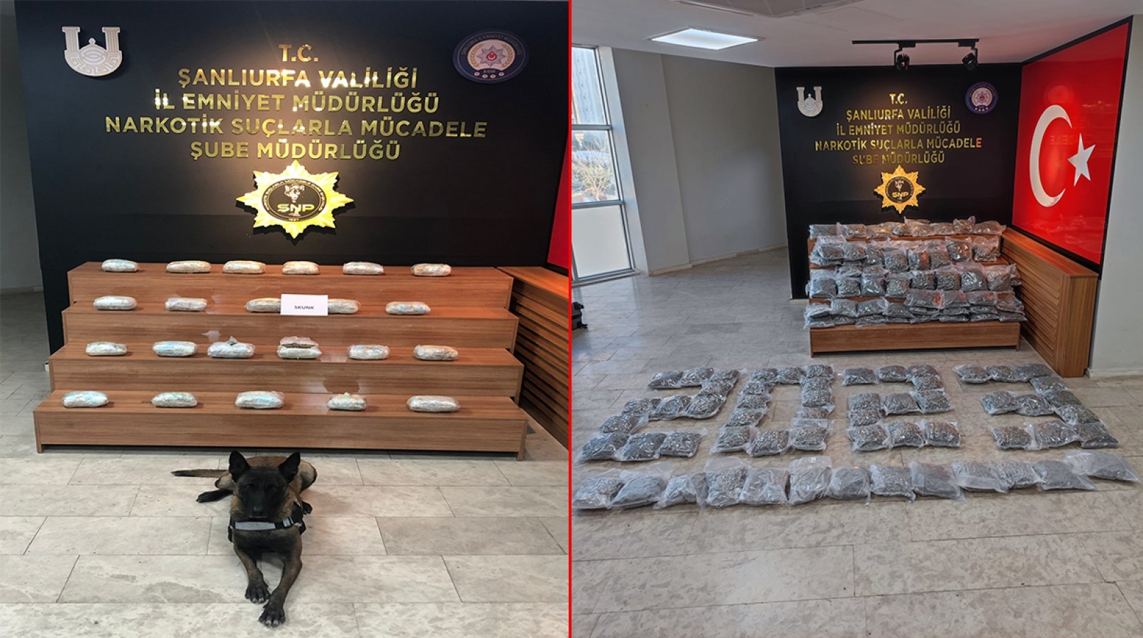 Şanlıurfa'da Uyuşturucuya Geçit Yok Durdurulan Araçlarda Yakalandılar..;
