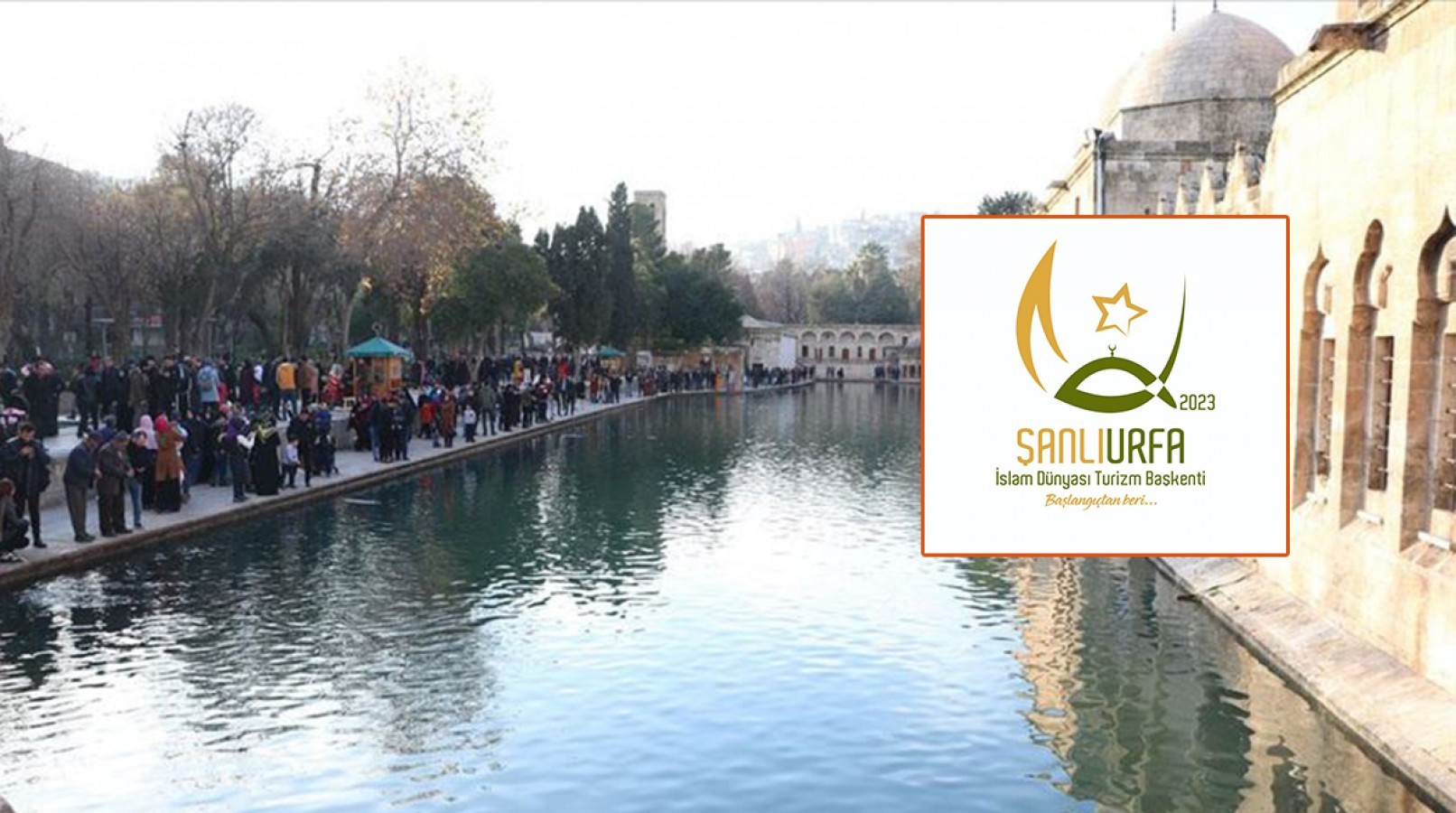 Şanlıurfa 2023 Yılı İslam Dünyası Turizm Başkenti Sloganı ve Logosu;