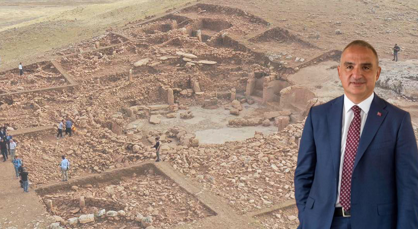Kültür Bakanından KarahanTepe Paylaşımı;