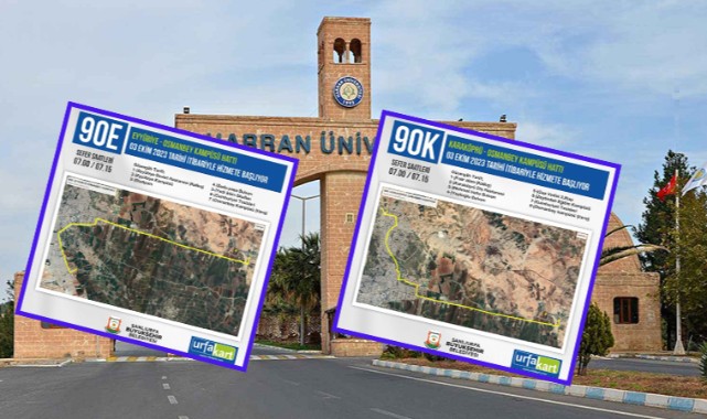 Urfa'daki Öğrencilere Müjde Osmanbey Kampüsüne Eyyübiye'den Yeni Sefer