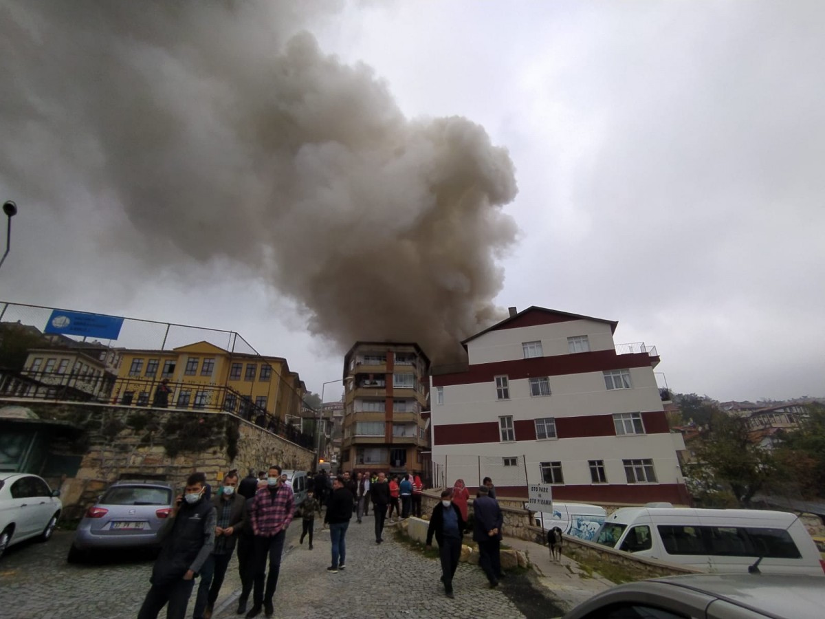 Kastamonu'da yangın korkuttu!