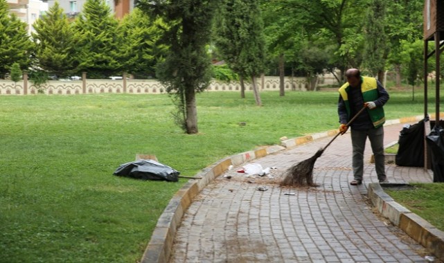 Karaköprü Belediyesinden Temizlik Seferberliği