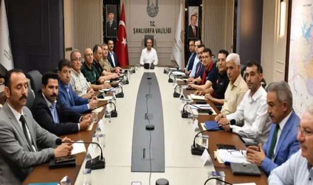 Şanlıurfa'daki Boğulma Vakaları Masada Vali Şıldak Başkanlık Etti