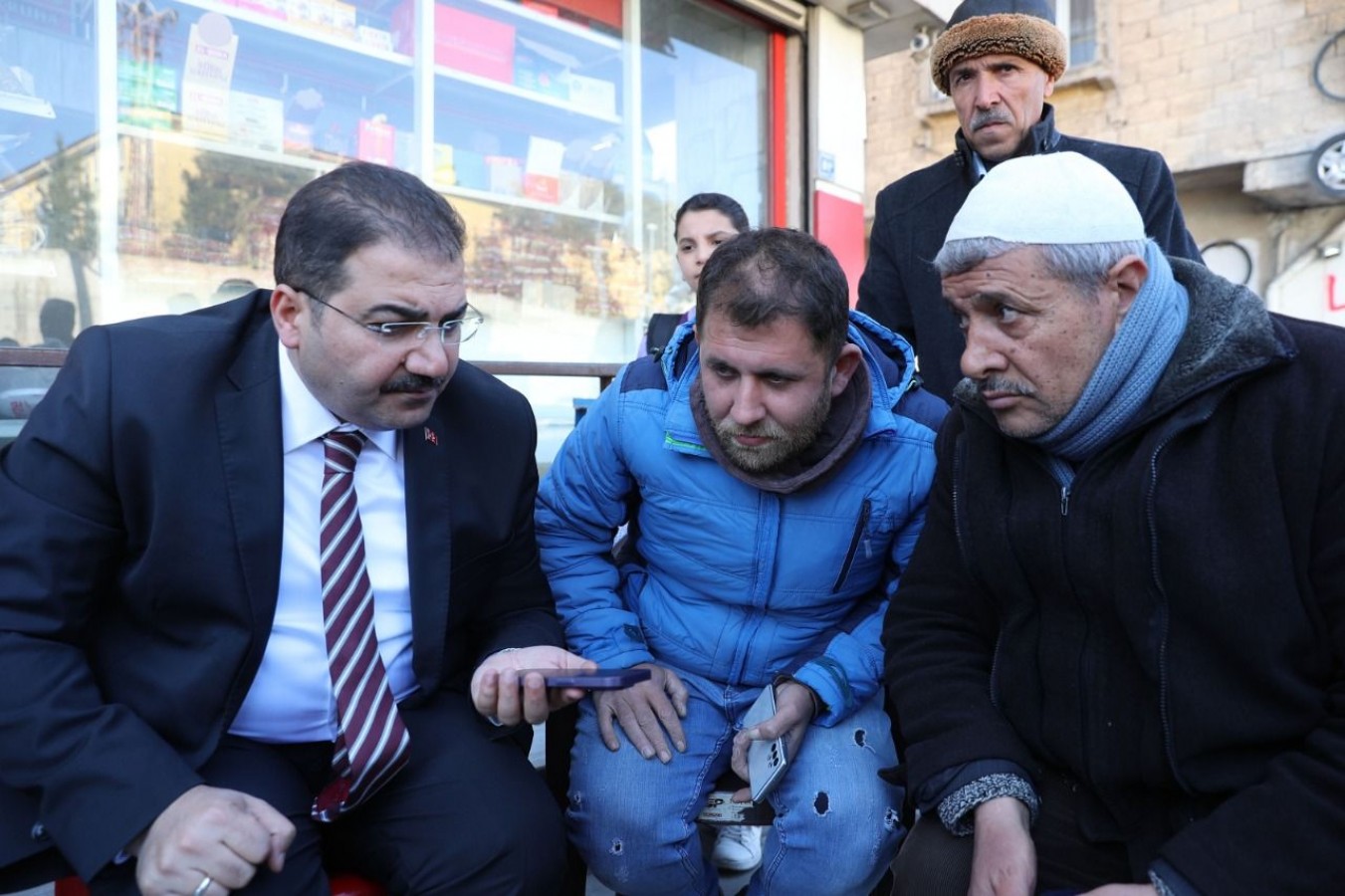 Haliliye'de Başkan Canpolat Vatandaşın Sorununu Yerinde Çözdü..;