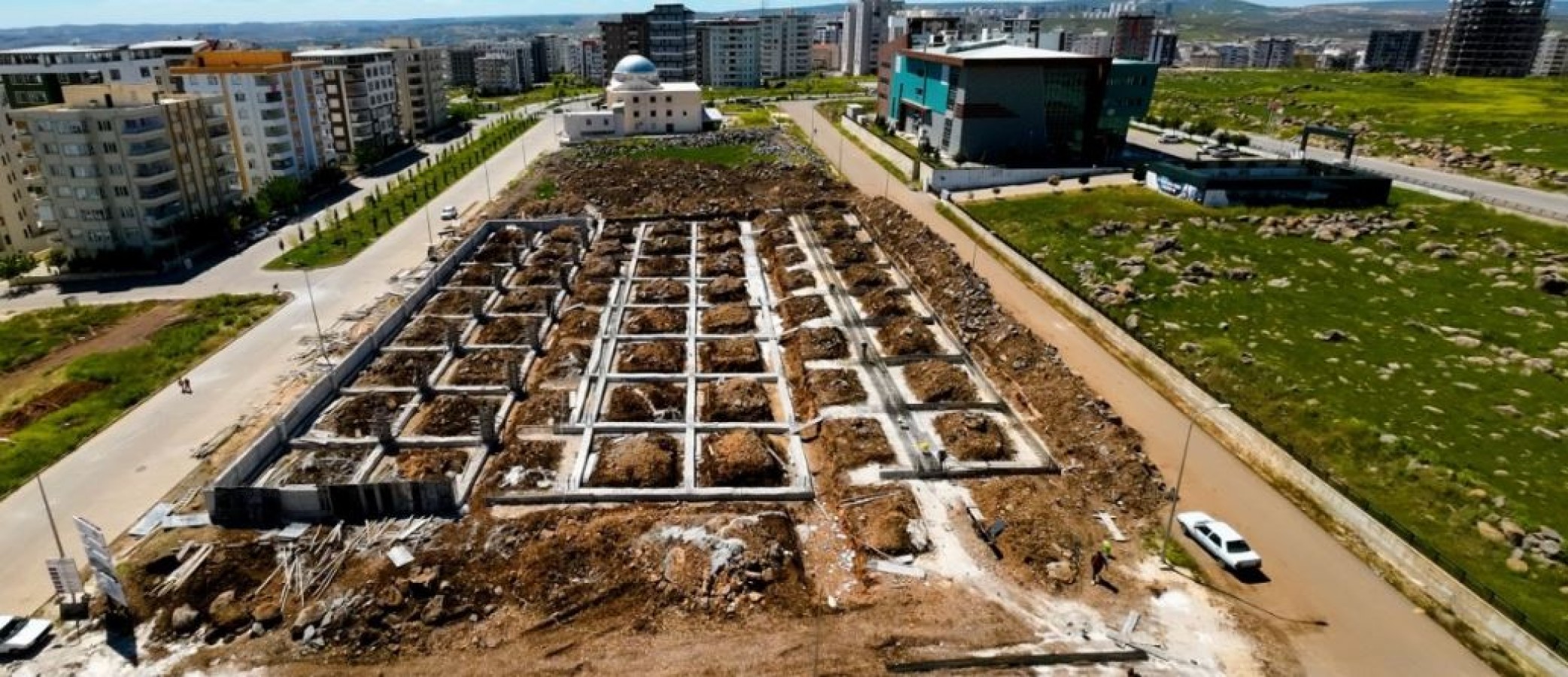 Karaköprü Doğukent Mahallesine Semt Pazarı Çalışmalar Başladı;