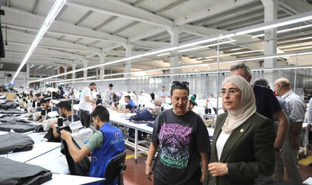 Şanlıurfa'nın Vekili Yazmacı, Fabrikayı Gezerken Üretmenin Değerini Anladım..