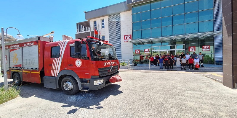 Şanlıurfa İtfaiyesinden Hayat Kurtaran Eğitim;