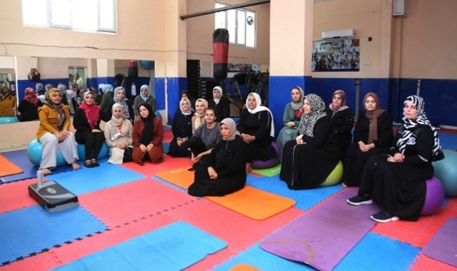 Eyyübiye'de Kadınlar için Spor Salonu Hizmeti