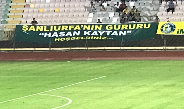 Şanlıurfaspor Taraftarı Hasan Kaytan’ın Desteğini Unutmadı