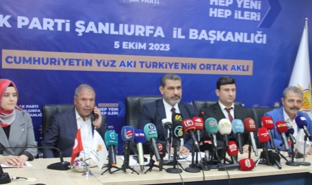 Ak Parti Şanlıurfa İl Başkanı Delioğlu, İddialara Cevap Verdi Dedikodularla İlerlemiyoruz;