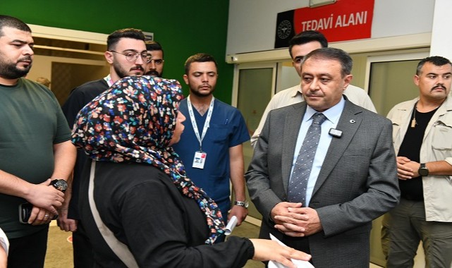 Urfa Valisinden Gece Vakti Hastanede Sürpriz Denetim