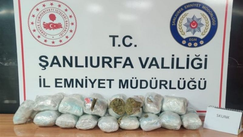 Şanlıurfa'nın 3 Haftalık Uyuşturucuyla Mücadelede Bilançosu Açıklandı;