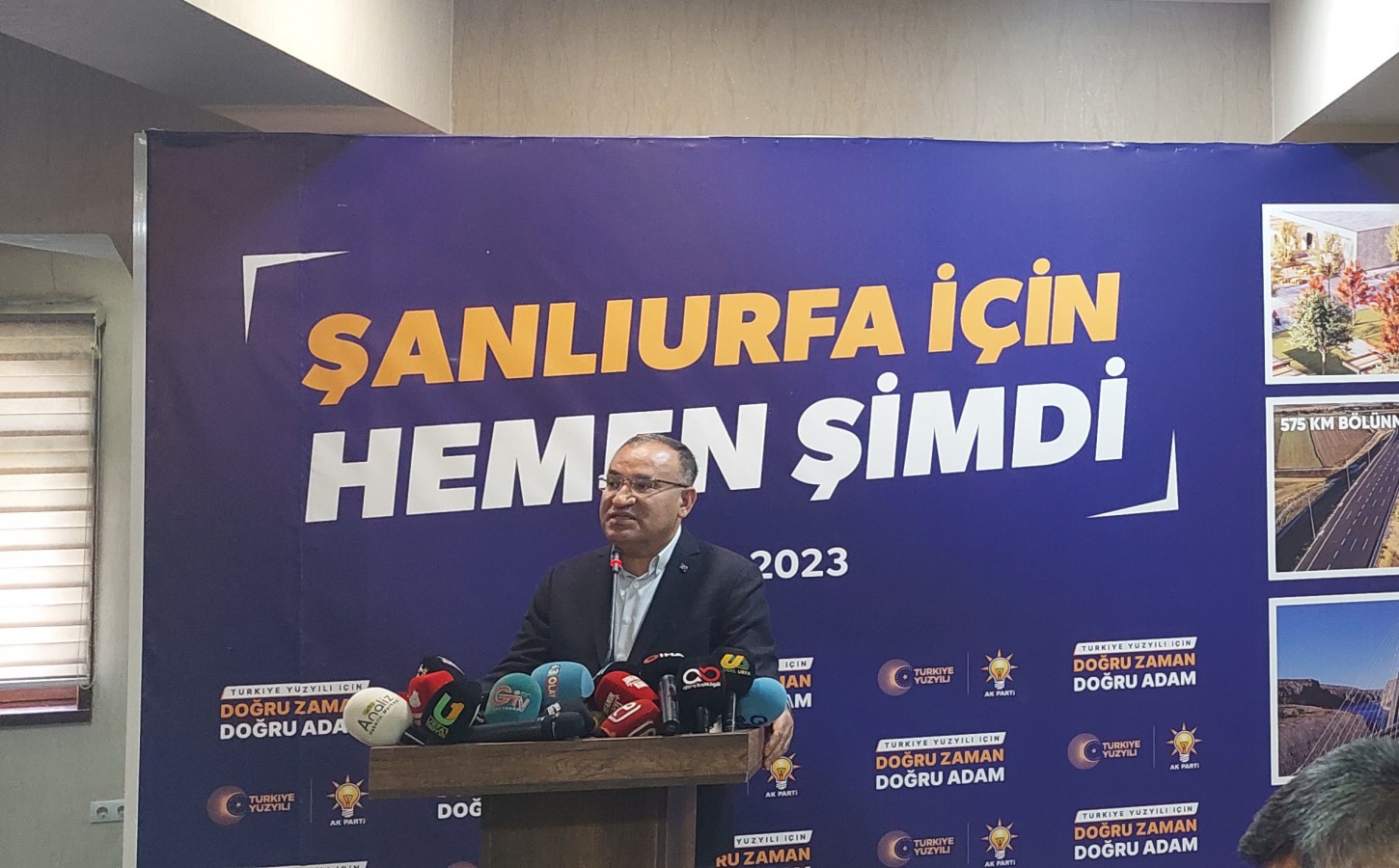 Bakan Bekir Bozdağ; Şanlıurfa Kendi Elektriğini Üretecek;