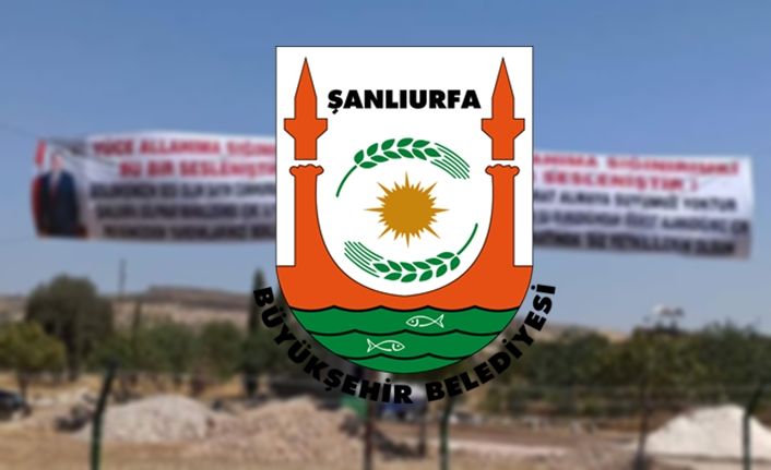 Şanlıurfa Büyükşehir'den Pankartlı Tepkili Köye Su Açıklaması..;