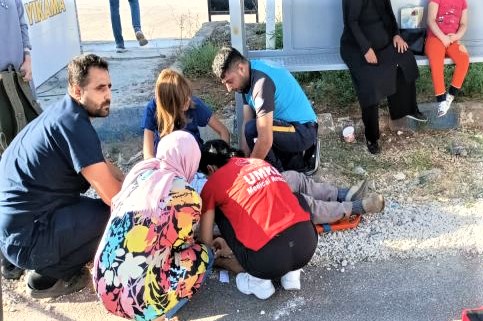 Urfa'da Şehir içi Otobüs ile Araba Kazası 1 Ölü 1 Yaralı;