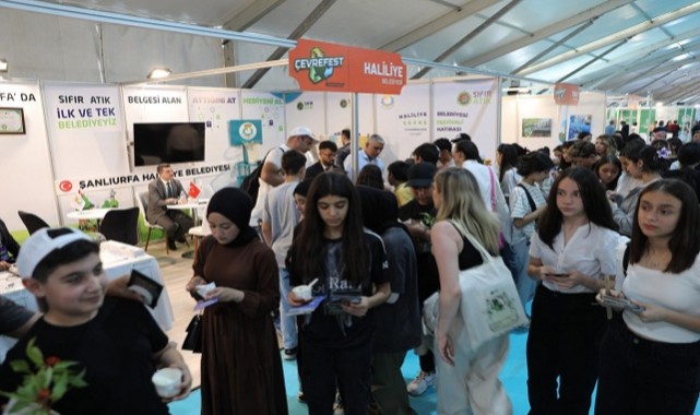 Haliliye Belediyesi Çevrefest'te Sıfır Atık Başarısını Paylaştı