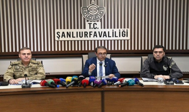 Şanlıurfa Valisi Şıldak; Geçtiğimiz Yıla Oranla Urfa'da Suç Oranlarında Düşüş Var;
