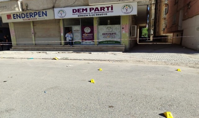 Birecik'te Dem Partisi Başkanlığına Saldıran Şahıs Yakalandı