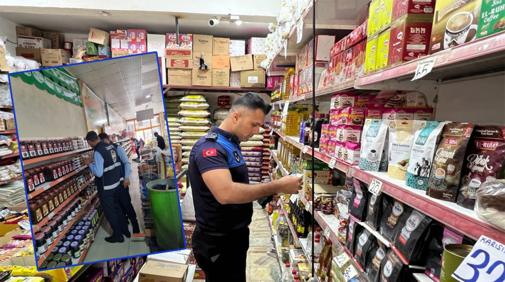 Eyyübiye Zabıtası Gıda Satış Noktalarında Denetimlerini Sürdürüyor;