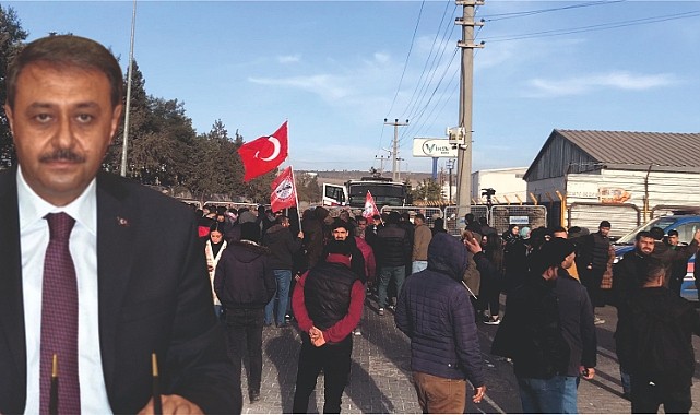 Eylemdeki işçiler için Şanlıurfa Valisi Devrede;