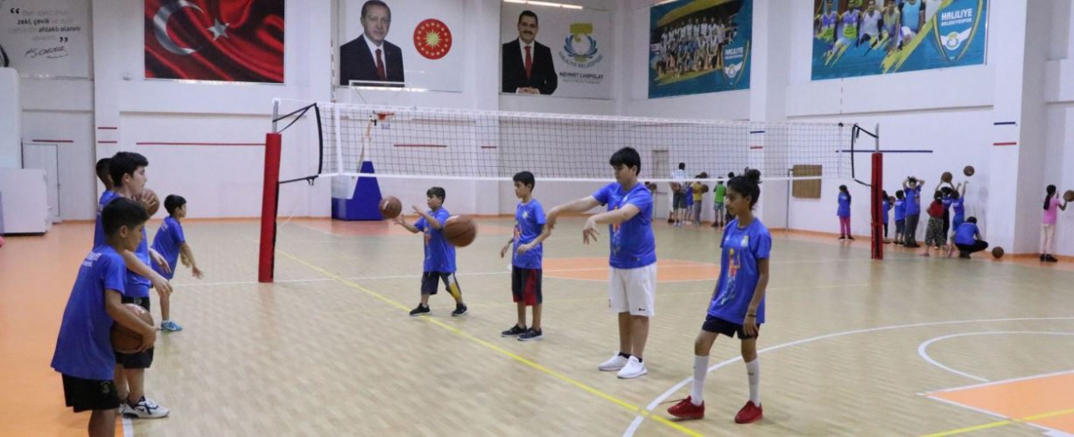 Haliliye'de Çocuklara Spor Alışkanlığı Kazandırılıyor