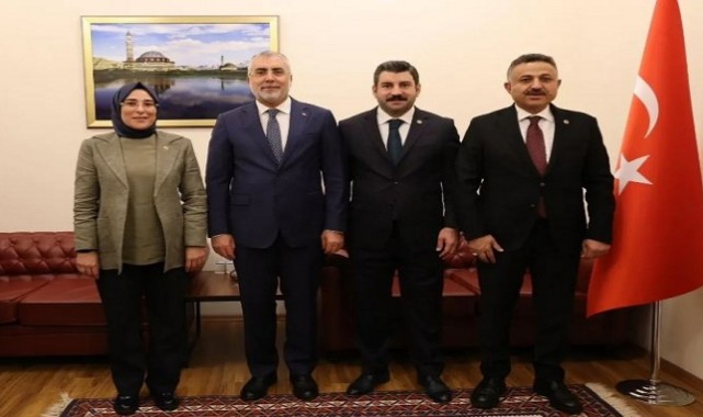 Şanlıurfa Milletvekillerinden Bakan Işıkhan'a ziyaret