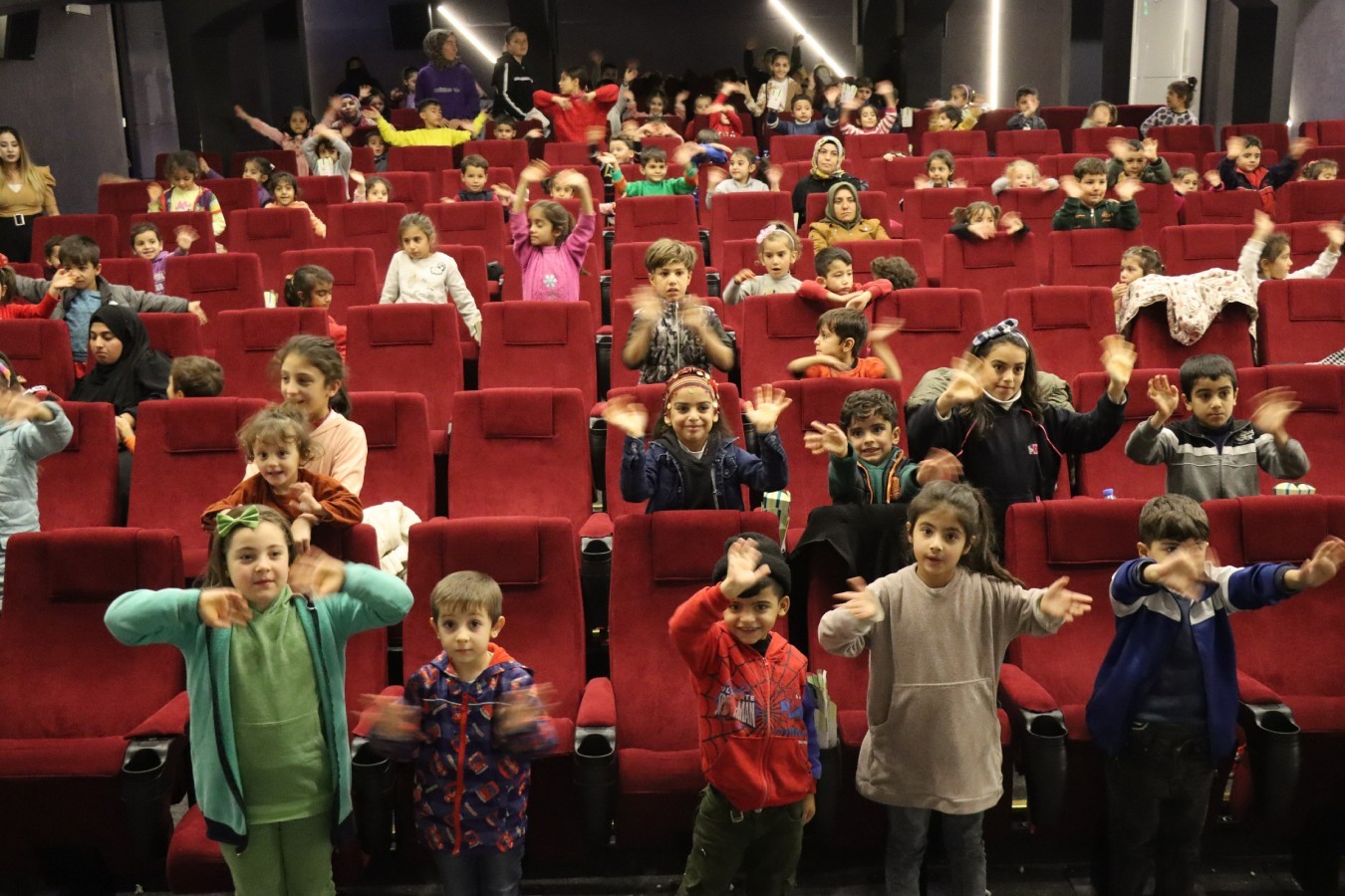 Urfa'da Çocuklar Doru Animasyon Filminde Eğlendi;