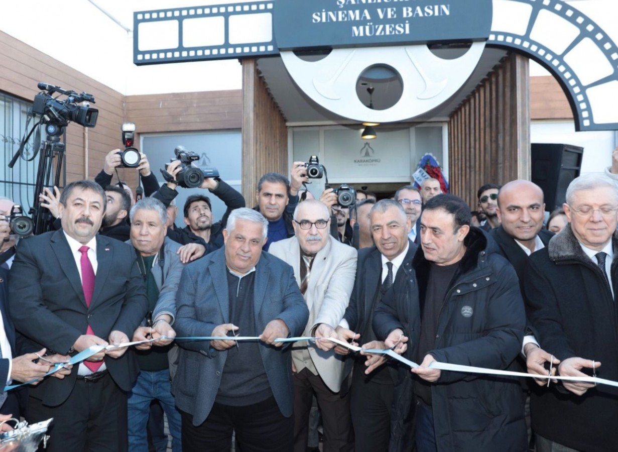 Şanlıurfa'da Sinema ve Basın Müzesi Gazeteciler Gününde Açıldı..