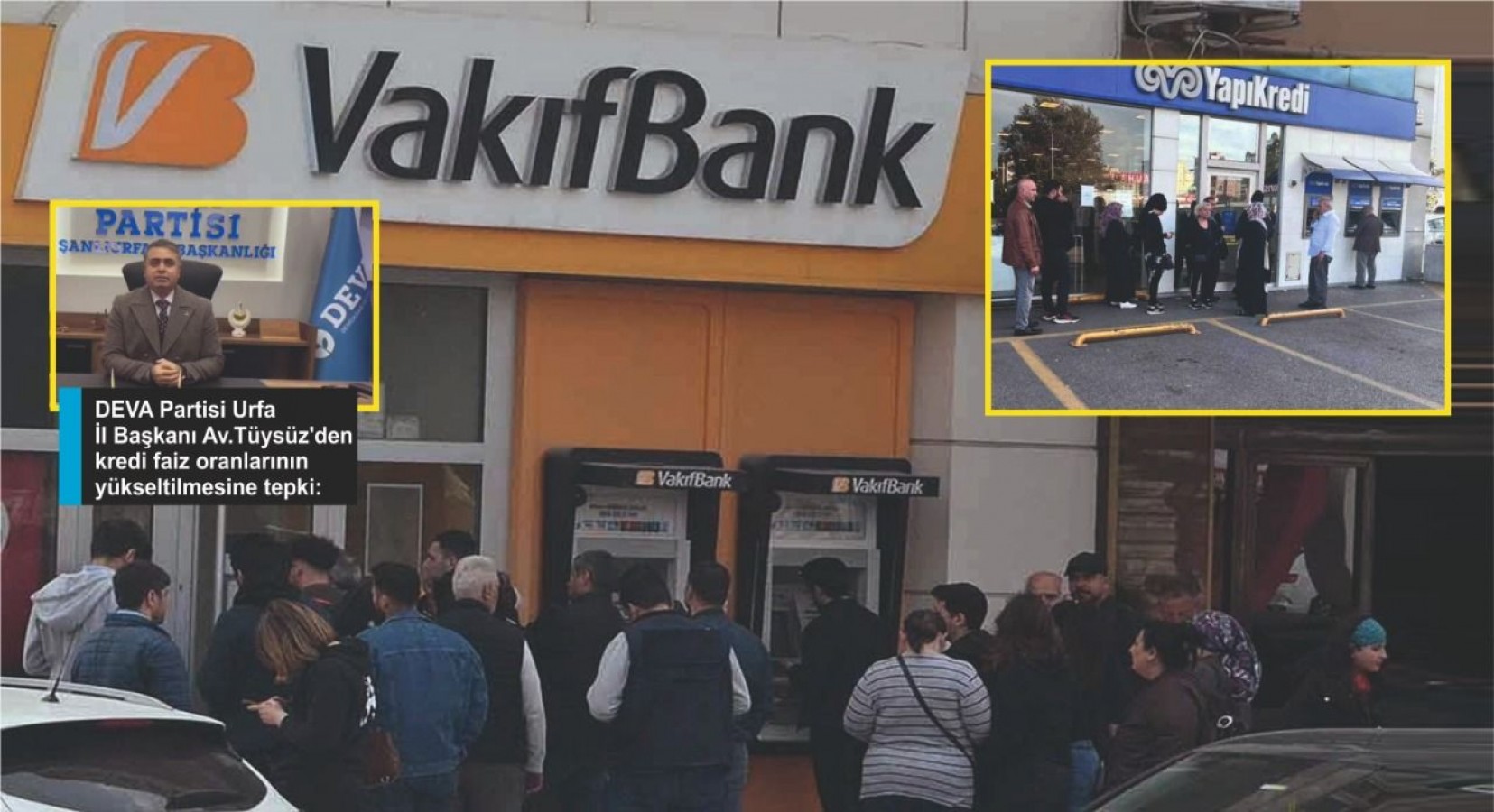 Şanlıurfa Deva Partisi İl Başkanı Tüysüz; Sözlerini Tutunca Şaşırıyoruz..;