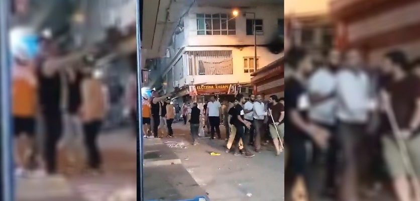 Urfa'da Suriyeli Esnaflar Arasında Taşlı Sopalı Kavga
