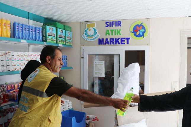 Şanlıurfa Haliliye'de Sıfır Atık Marketi Kuruldu;