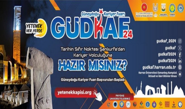 Cumhurbaşkanlığı Güneydoğu Kariyer Fuarı Urfa'da, Harran Üniversitesinde Gerçekleştirilecek;
