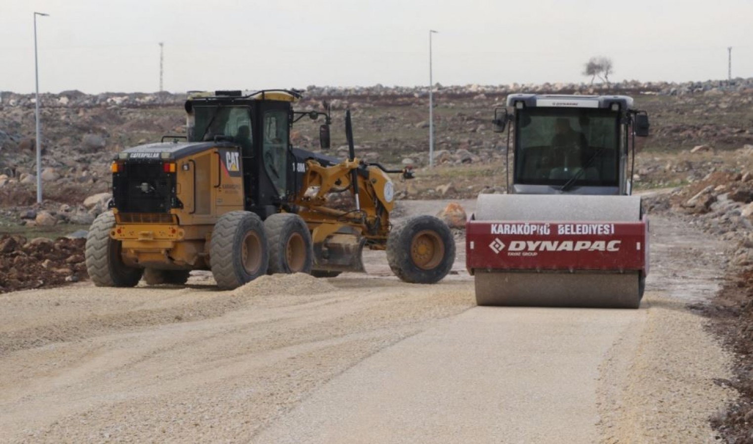 Karaköprü'ye Yeni Yollar Kazandırılıyor;