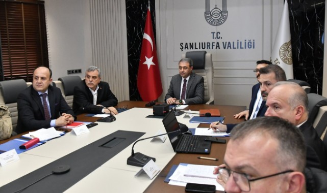Şanlıurfa'daki Süper Kupa Finali için Toplantı;