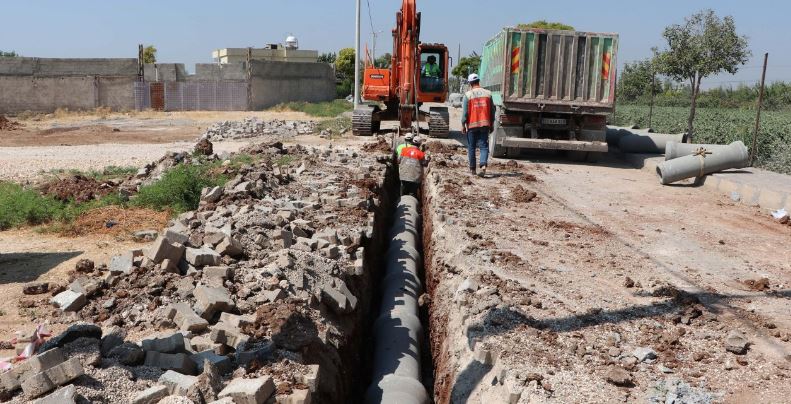 Haliliye'de Drenaj Çalışmaları Aralıksız Devam Ediyor;