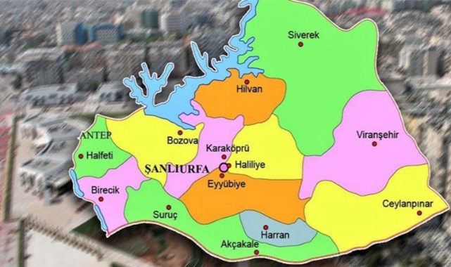 Şanlıurfa ilçelerinin Sınırları Değişti