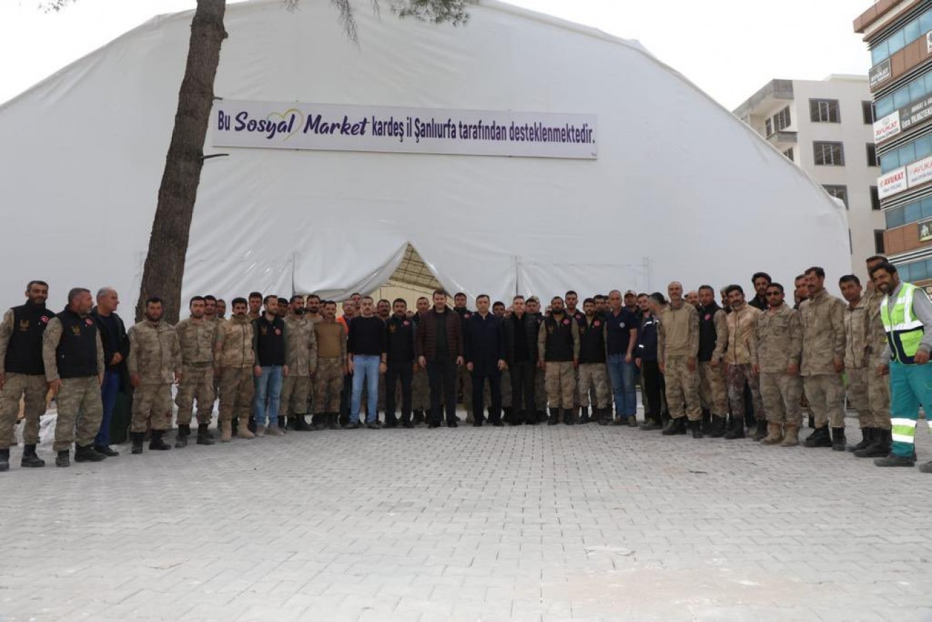 Şanlıurfa'dan Kardeş Adıyaman'a Sosyal Market;