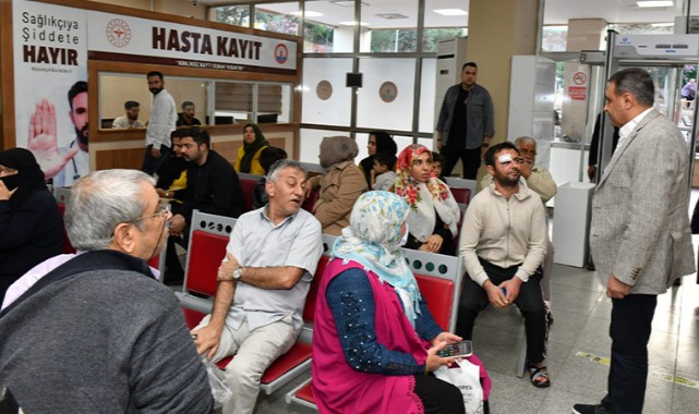 Şanlıurfa Valisi Şıldak, Araştırma Hastanesini Denetledi
