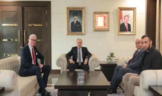 Başkan Gülpınar'a Büyükelçilerin Ziyaretleri Devam Ediyor,;