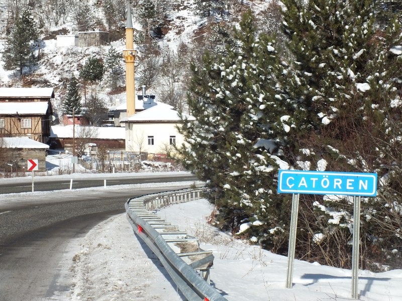 Cide Çatören Köyü ve çevresi