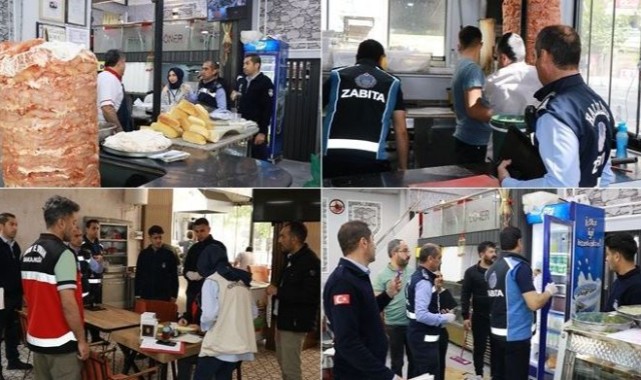 Haliliye'deki Dönercilere Sıkı Denetim
