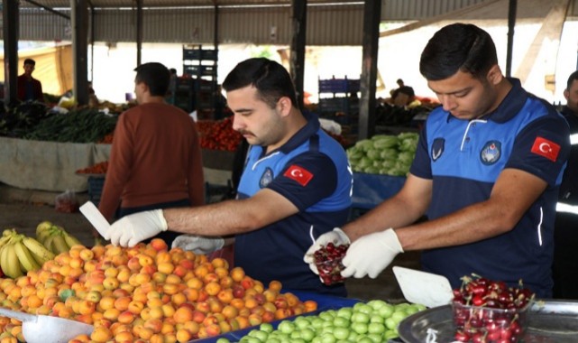 Haliliye'de Zabıtalar Pazar Yerlerini Denetledi