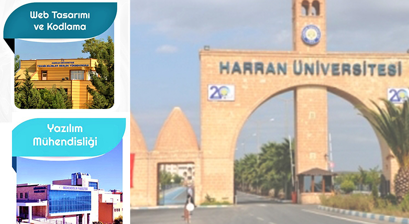 Harran Üniversitesinde Yeni Açılan Bölümlere Öğrenci Alınacak;