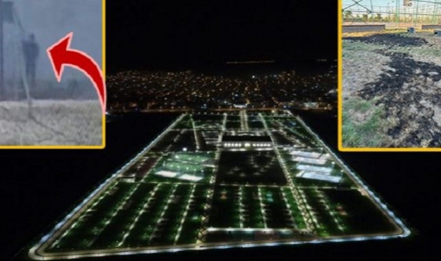 Eyyübiye'deki Millet Bahçesinde Yangın Çıkaran Şahıs Kamerada..;