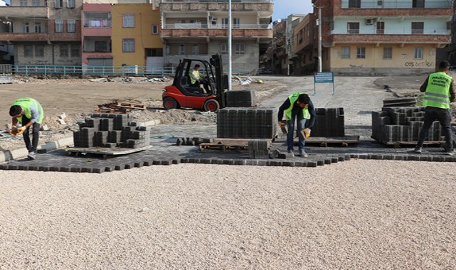 Haliliye Belediyesi Sokakları Yeniliyor.;