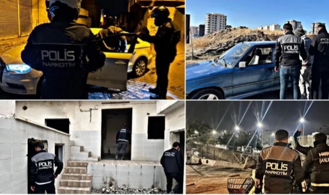 Urfa'da Uyuşturucu ile Mücadelede Narko Alan Uygulaması Devam Ediyor
