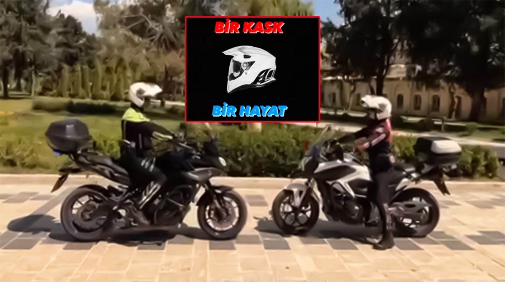 Şanlıurfa'da Motosiklet Sürücülerine Uyarı Kask Hayat Kurtarır